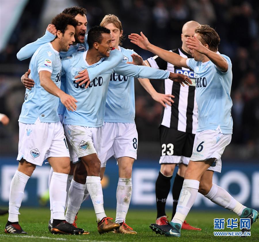 （体育）（2）足球——意甲：拉齐奥胜乌迪内斯