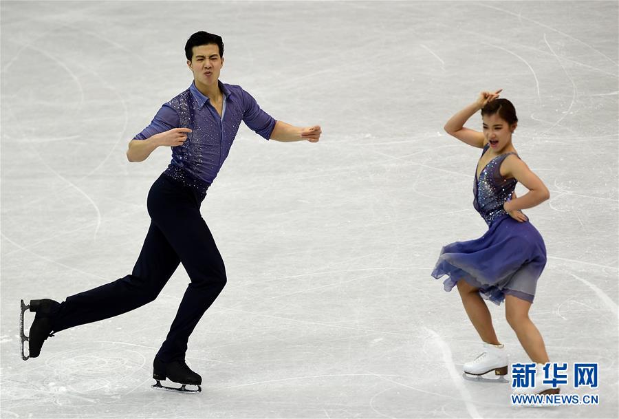 （体育）（3）花样滑冰——四大洲锦标赛冰舞：王诗玥/柳鑫宇获得第五名