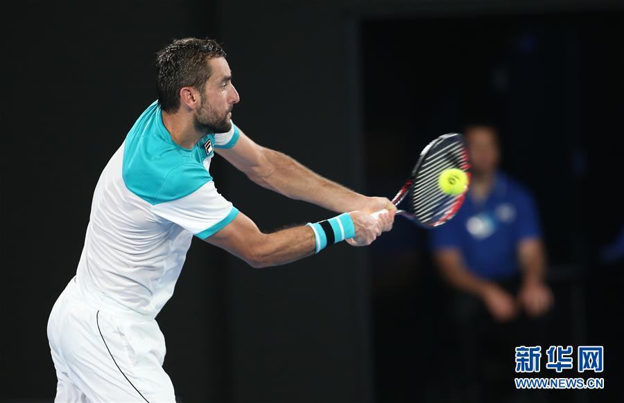 （体育）（5）网球——澳网：西里奇晋级男单决赛