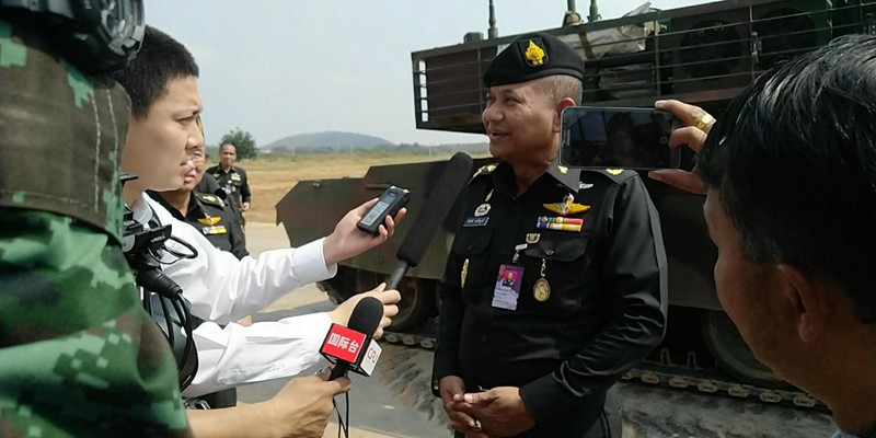 泰国皇家陆军高级将领接受媒体采访，高度评价VT-4型主战坦克