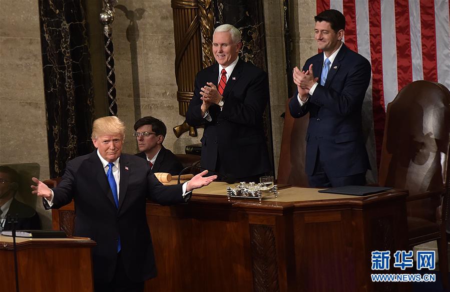 （国际）（8）特朗普发表其执政以来的首次国情咨文演讲