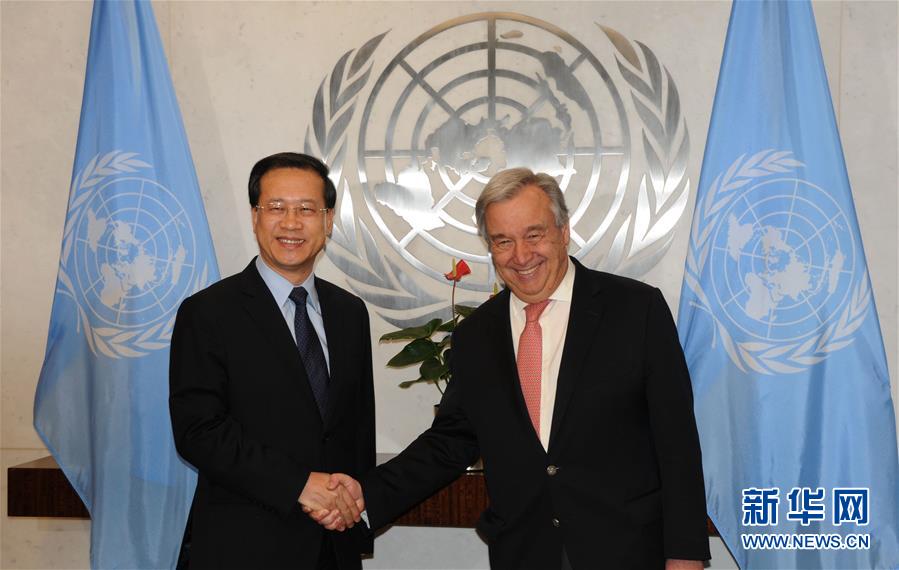 （XHDW）中囯代表说将推动联合国为维护世界和平发挥更大作用