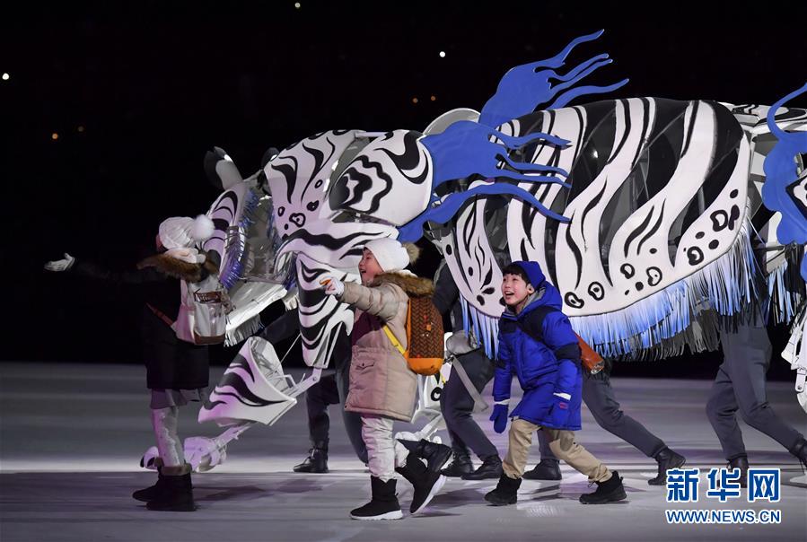 （冬奥会）（6）平昌冬奥会举行开幕式