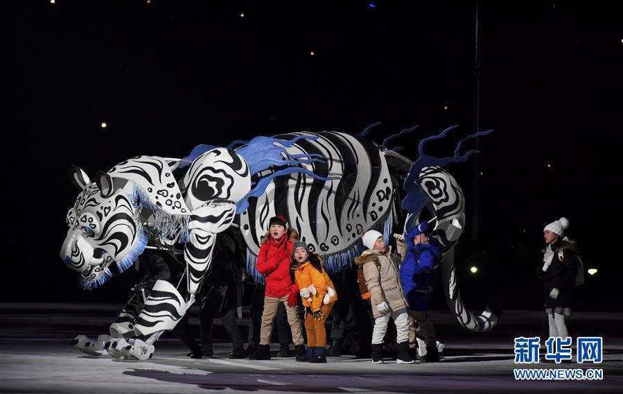 （冬奥会）（5）平昌冬奥会举行开幕式
