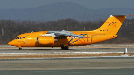 图为安-148型客机。（图片来源：俄罗斯媒体资料图）