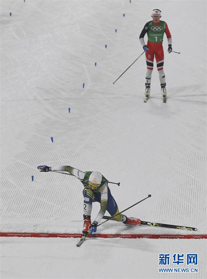 （冬奥会）（3）越野滑雪——女子团体短距离（自由技术）决赛赛况