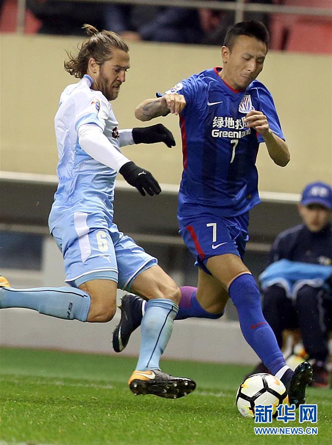 （体育）（6）足球——亚冠：上海绿地申花战平悉尼FC