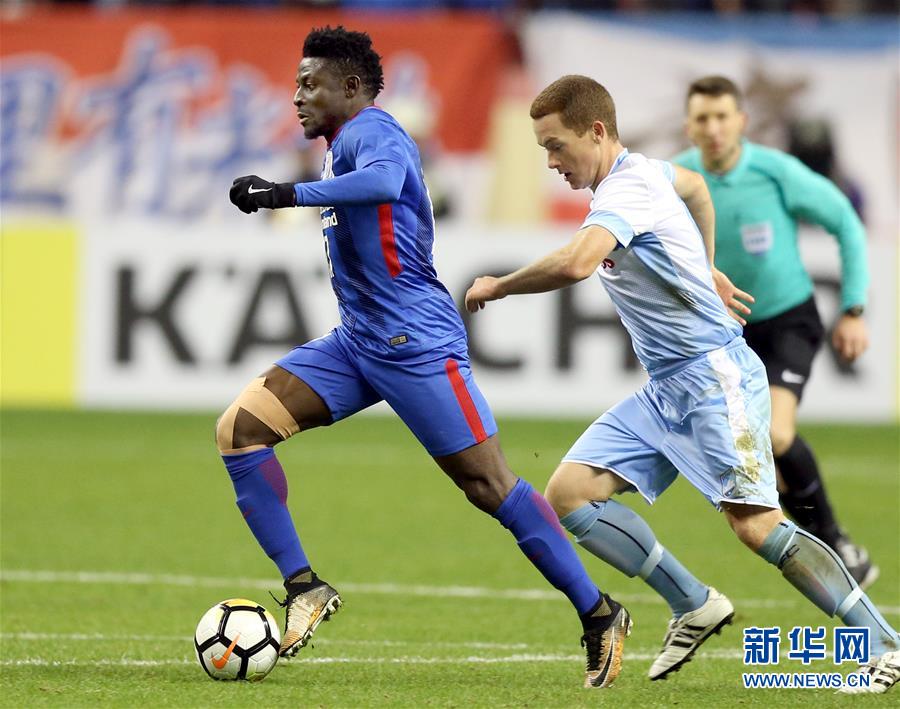 （体育）（10）足球——亚冠：上海绿地申花战平悉尼FC