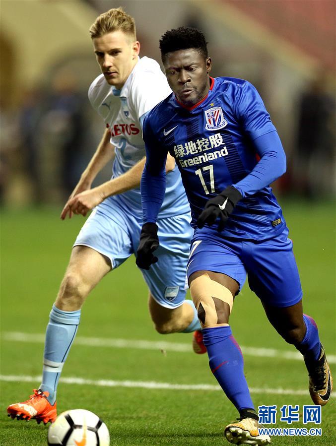 （体育）（9）足球——亚冠：上海绿地申花战平悉尼FC