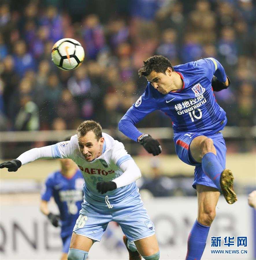 （体育）（16）足球——亚冠：上海绿地申花战平悉尼FC