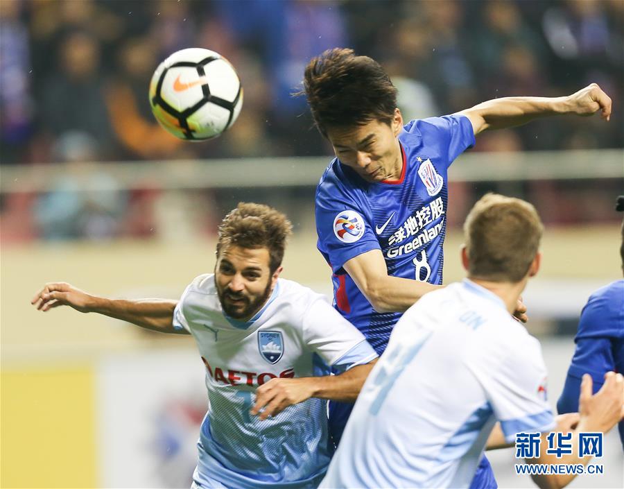 （体育）（17）足球——亚冠：上海绿地申花战平悉尼FC