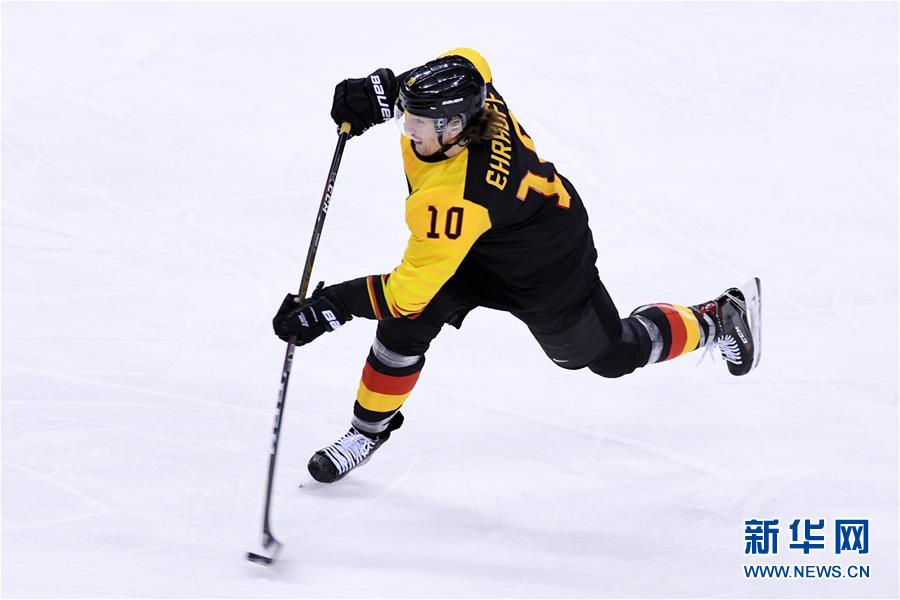 （冬奥会）（4）冰球——男子四分之一决赛：德国胜瑞典