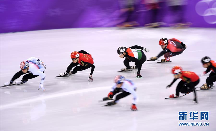 （冬奥会）（38）短道速滑——男子5000米接力：中国队获银牌