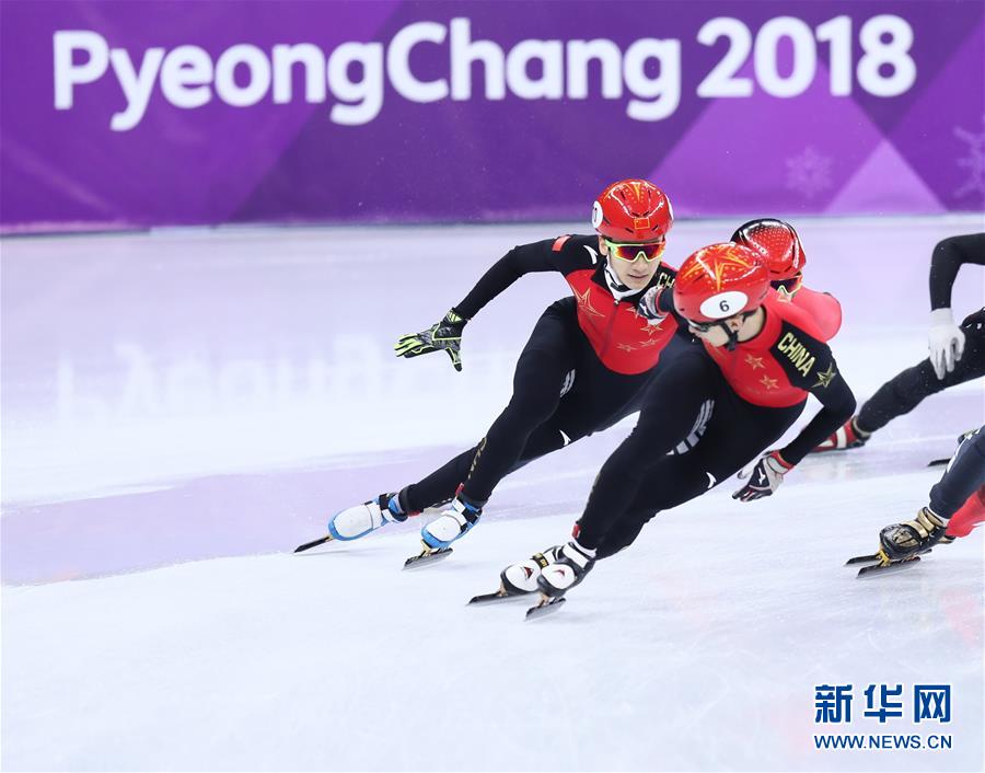 （冬奥会）（17）短道速滑——男子5000米接力：中国队获银牌