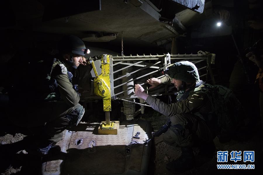 （国际）（6）直击以军深夜演练“拯救大兵”