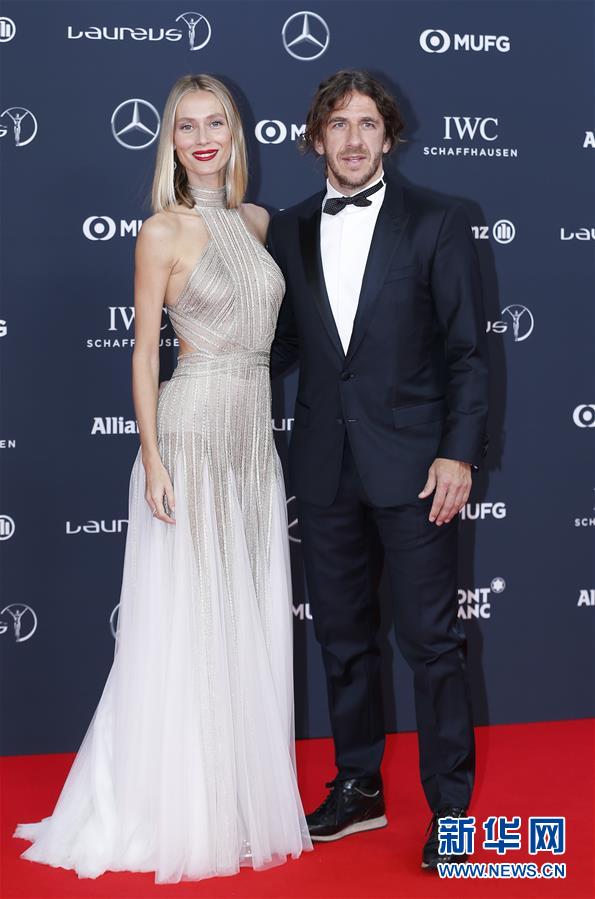 （体育）（10）群星闪耀2018年劳伦斯世界体育奖红毯