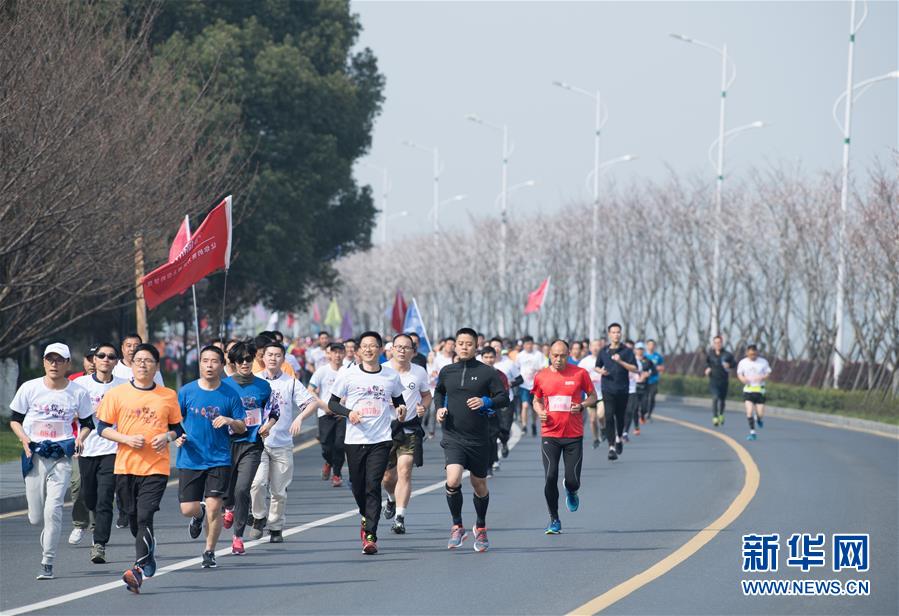 （体育）（2）全民健身——春光无限“樱花跑”