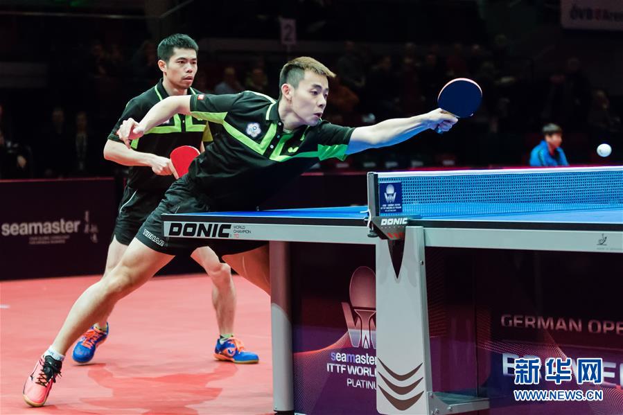 （体育）（6）乒乓球——德国公开赛：马龙/许昕晋级决赛