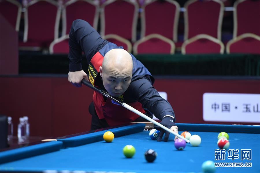 （体育）（1）台球——中式台球世锦赛：杨帆胜戴维斯