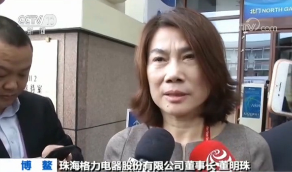 珠海格力电器股份有限公司董事长 董明珠