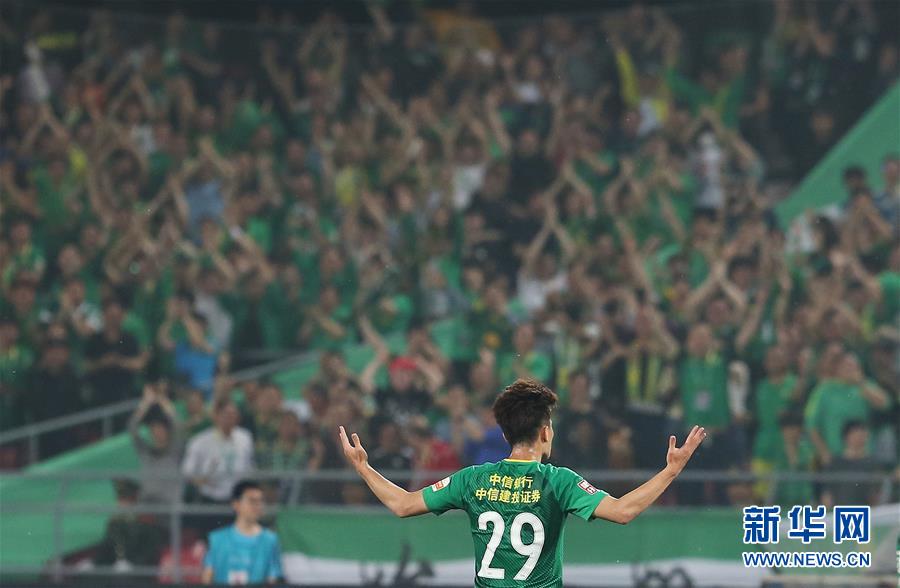 (体育)(10)足球——中超:北京国安胜贵州恒丰