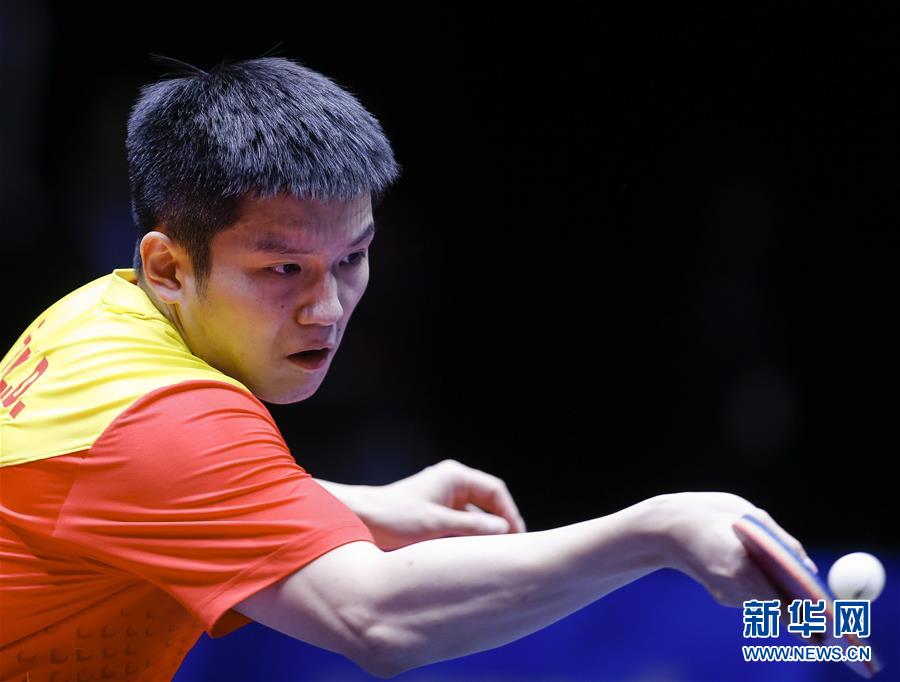 (体育)(3)乒乓球——世乒赛:中国男队小组赛首轮胜俄罗斯