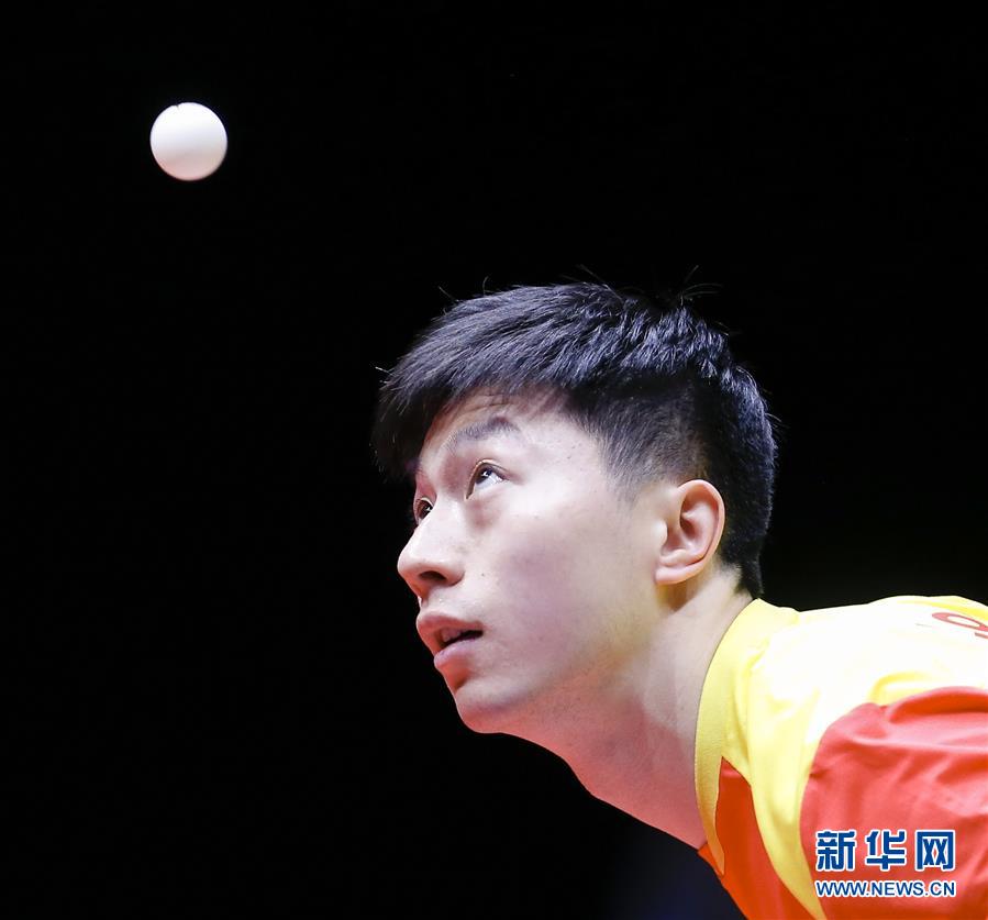 (体育)(7)乒乓球——世乒赛:中国男队小组赛首轮胜俄罗斯