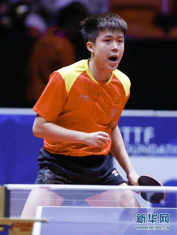 (体育)(10)乒乓球——世乒赛:中国男队小组赛首轮胜俄罗斯