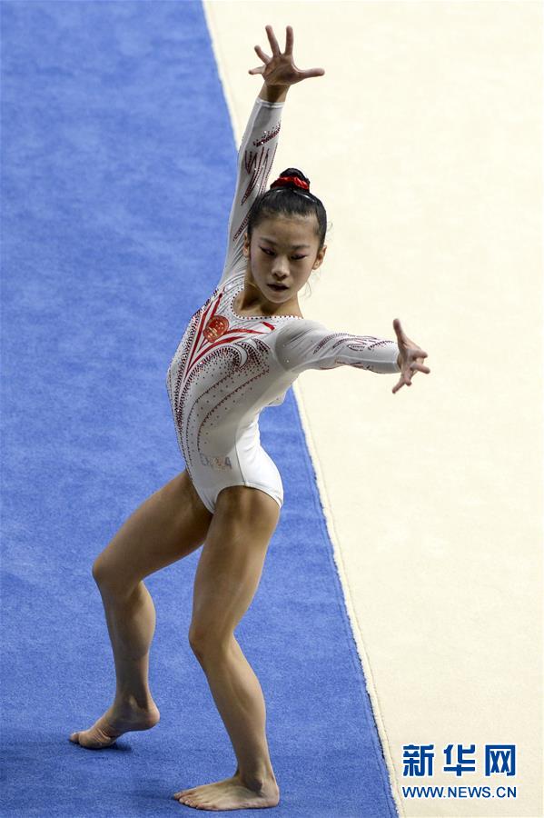 （体育）（2）体操——亚青赛：祁琪获女子自由操冠军