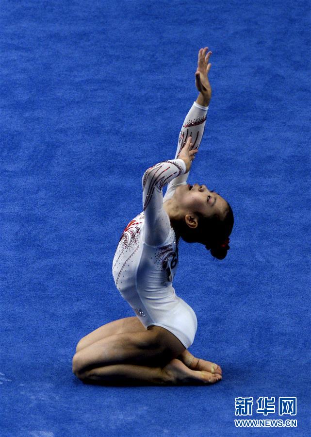 （体育）（3）体操——亚青赛：祁琪获女子自由操冠军