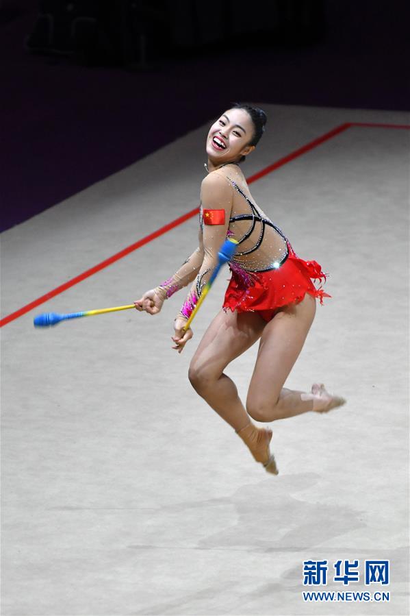 （体育）（1）艺术体操——亚洲锦标赛：中国队获得成年组团体赛季军