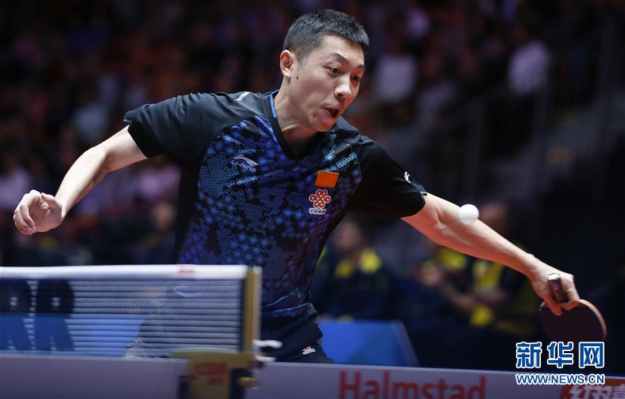 (体育)(8)乒乓球——世乒赛小组赛:中国男队胜捷克