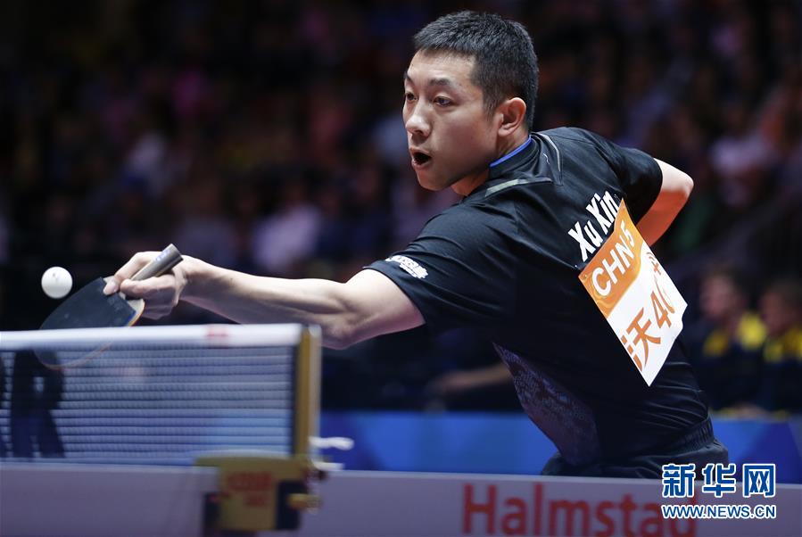 (体育)(6)乒乓球——世乒赛小组赛:中国男队胜捷克