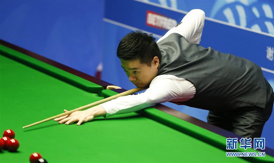(体育)(4)斯诺克——世锦赛:丁俊晖晋级八强