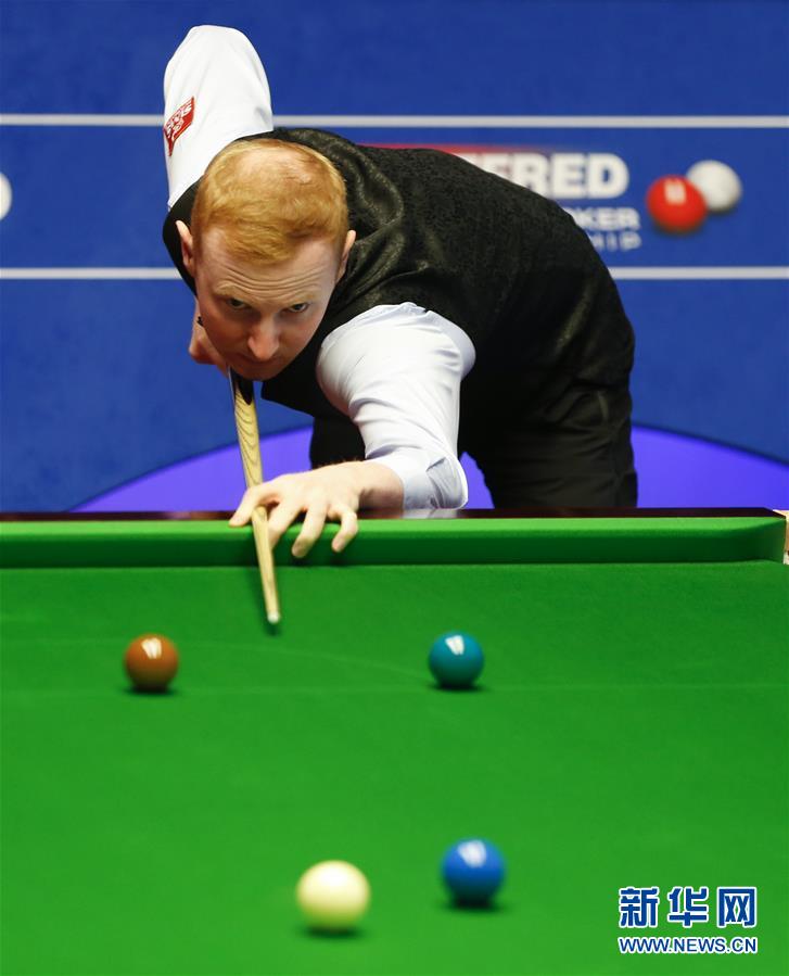 (体育)(7)斯诺克——世锦赛:丁俊晖晋级八强