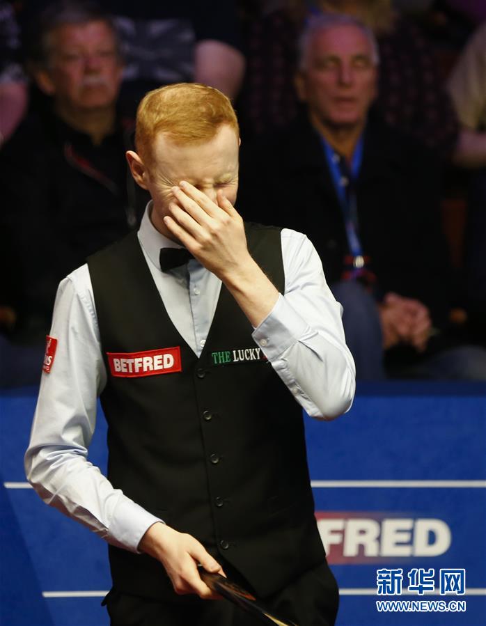 (体育)(8)斯诺克——世锦赛:丁俊晖晋级八强