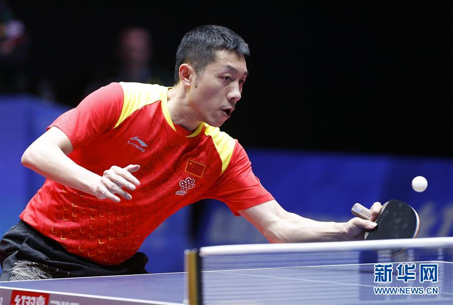 （体育）（8）乒乓球——世乒赛男子小组赛第四轮：中国胜葡萄牙
