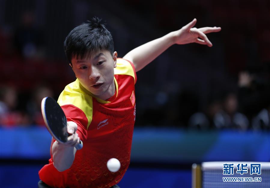 (体育)(7)乒乓球——世乒赛:中国男队挺进八强
