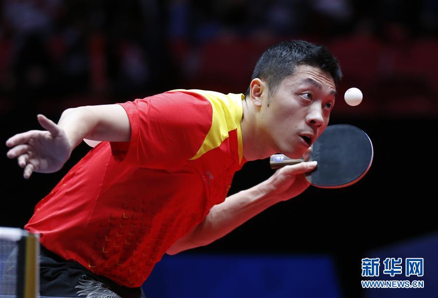 (体育)(9)乒乓球——世乒赛:中国男队挺进八强