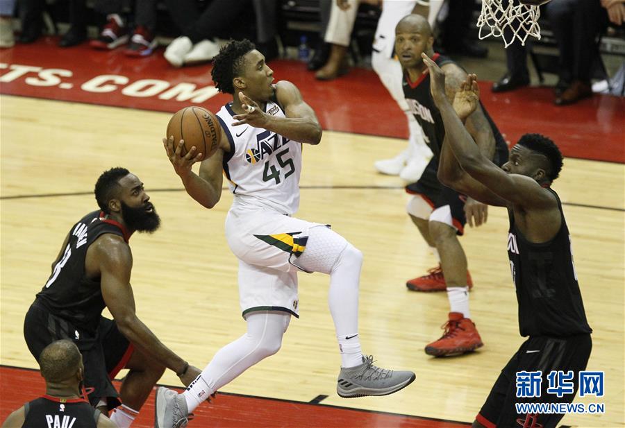 （体育）（6）篮球——NBA季后赛西部半决赛：火箭不敌爵士