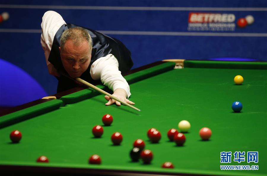 （体育）（5）斯诺克——世锦赛四分之一决赛：希金斯晋级半决赛