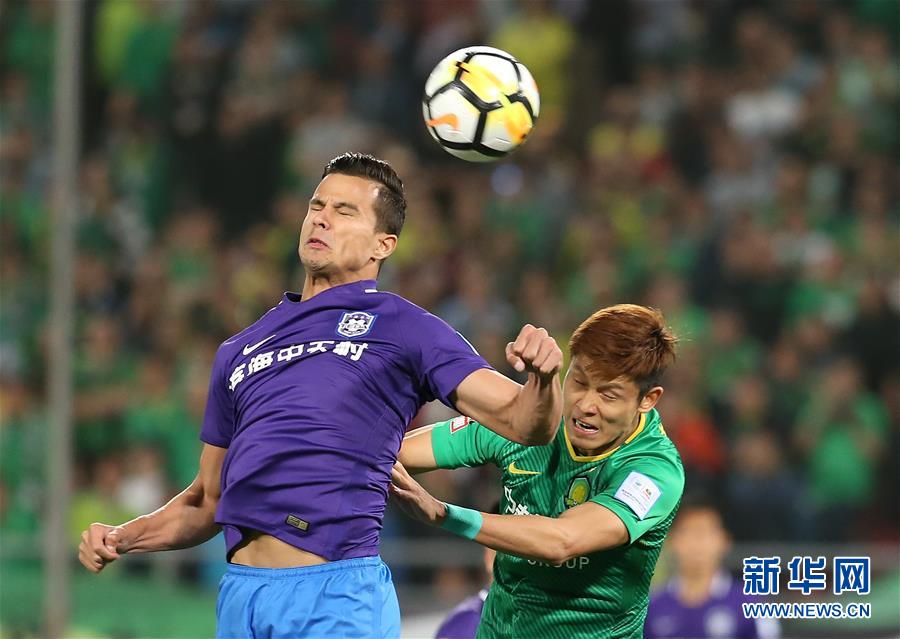 （体育）（3）足球——足协杯：北京国安胜天津泰达晋级八强