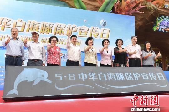 保护“海洋大熊猫”妈祖诞日成中华白海豚保护宣传日
