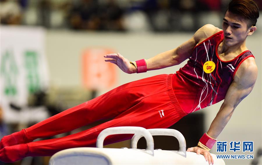 (体育)(6)体操——全国体操锦标赛男团决赛赛况