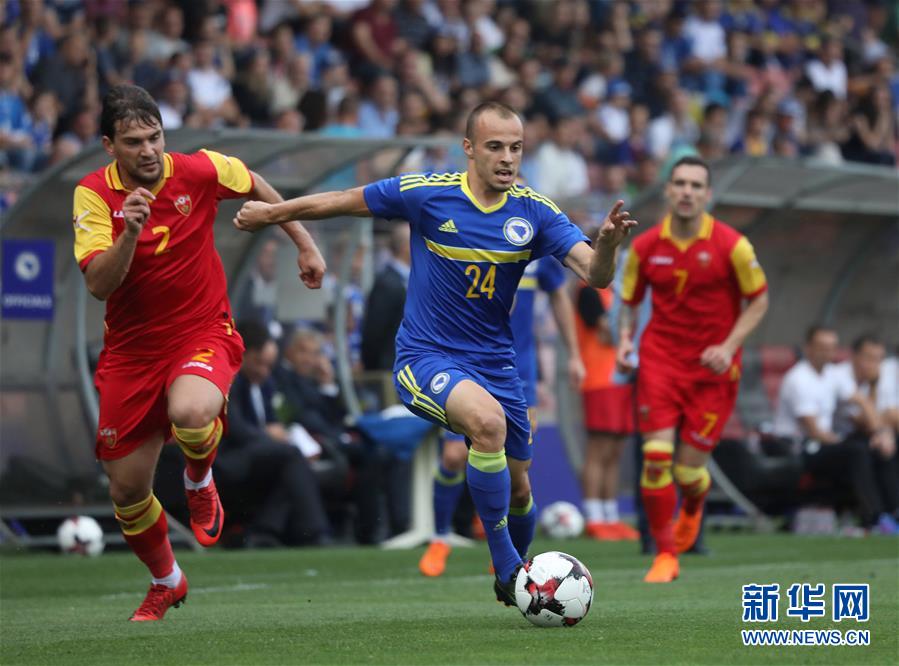 （体育）（3）足球——友谊赛：波黑平黑山