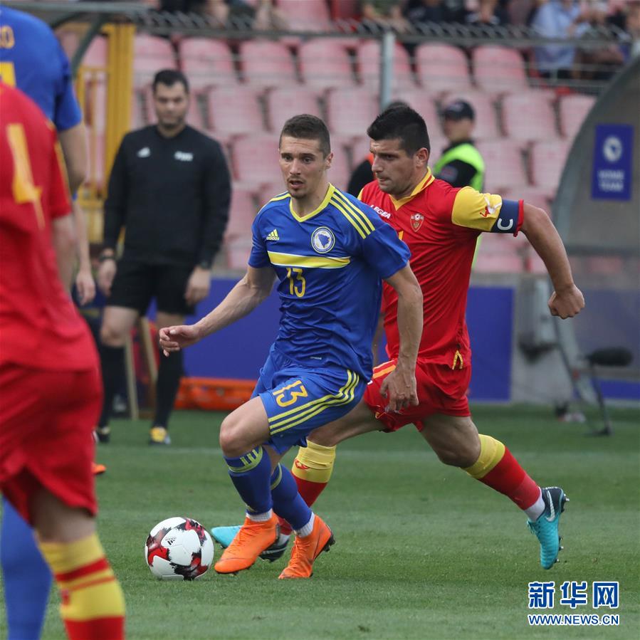 （体育）（4）足球——友谊赛：波黑平黑山