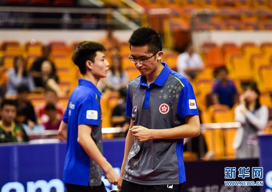 （体育）（7）乒乓球——中国公开赛：林高远/樊振东晋级
