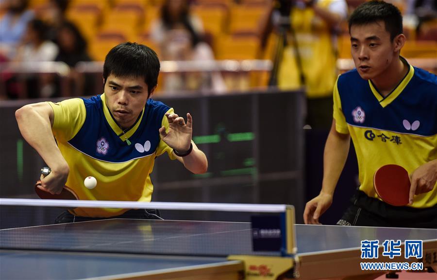 （体育）（6）乒乓球——中国公开赛：马龙/许昕晋级