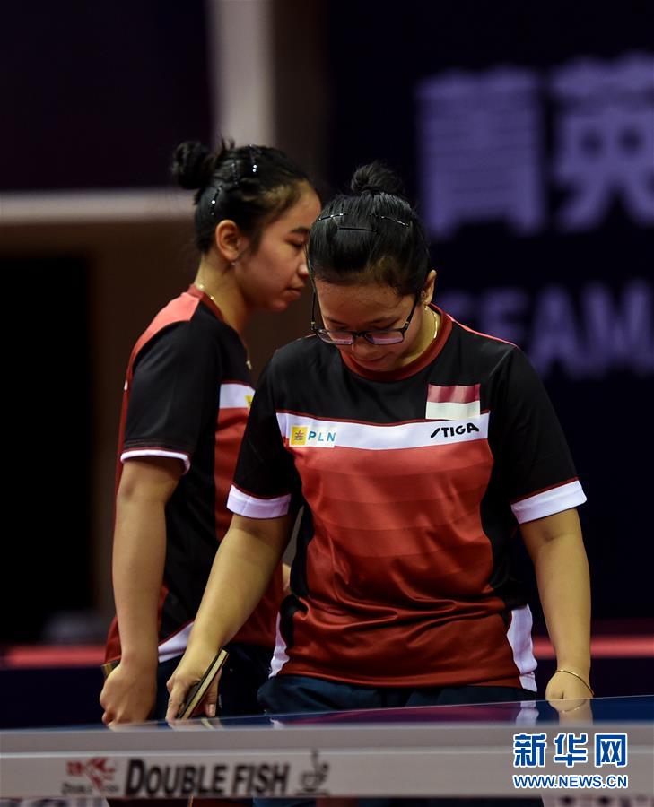 （体育）（5）乒乓球——中国公开赛：丁宁/朱雨玲晋级