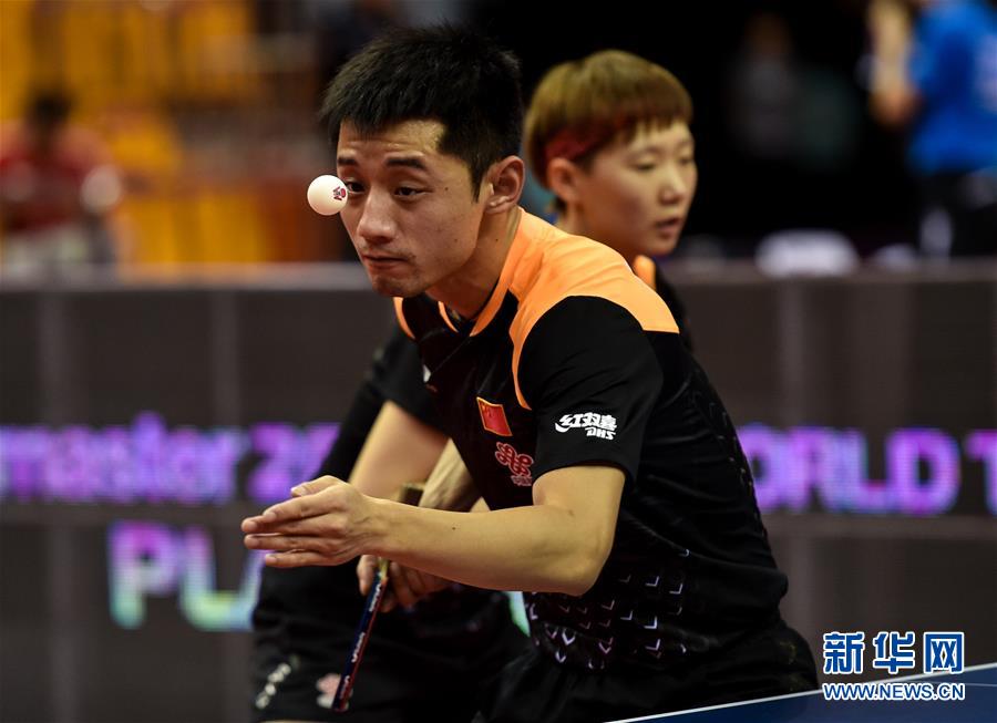 （体育）（3）乒乓球——中国公开赛：张继科/王曼昱晋级